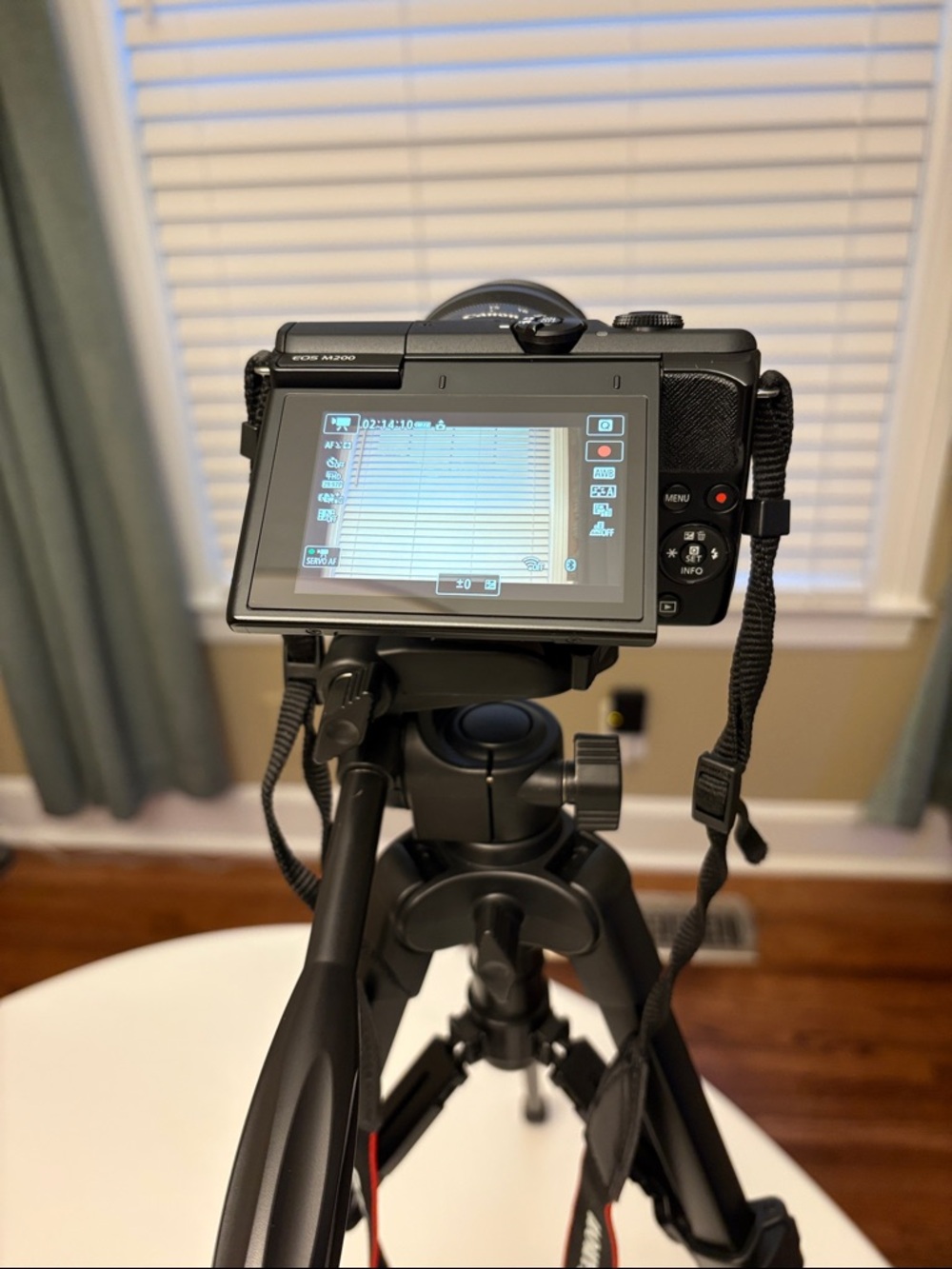 Canon EOS M200 Mirrorless Camera Bundle W/ Lens, Tripod, Extra Battery + Case - Picture 6 of 14